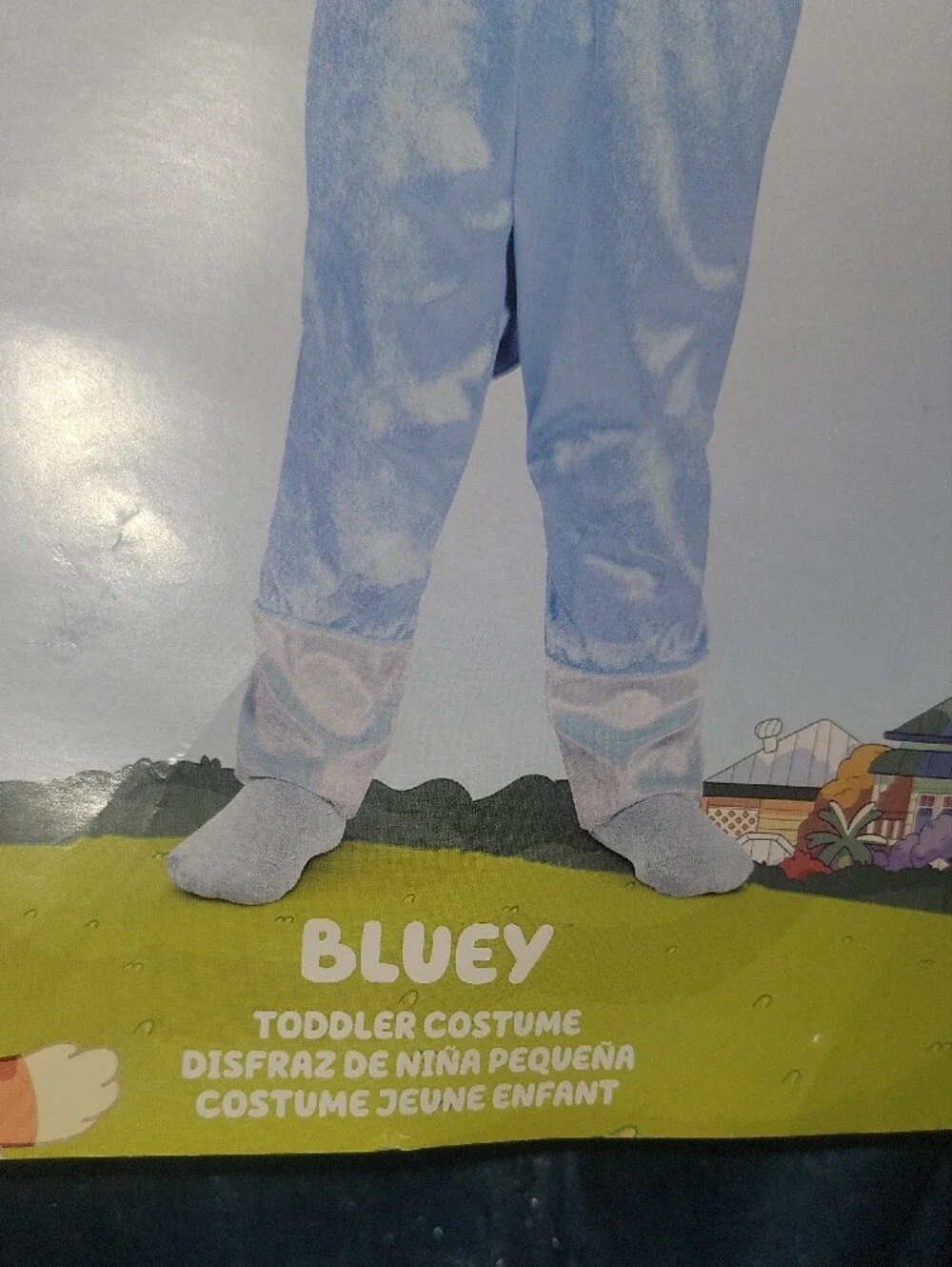 Disguise Bluey Light Blue Toddler Costume Size 2T